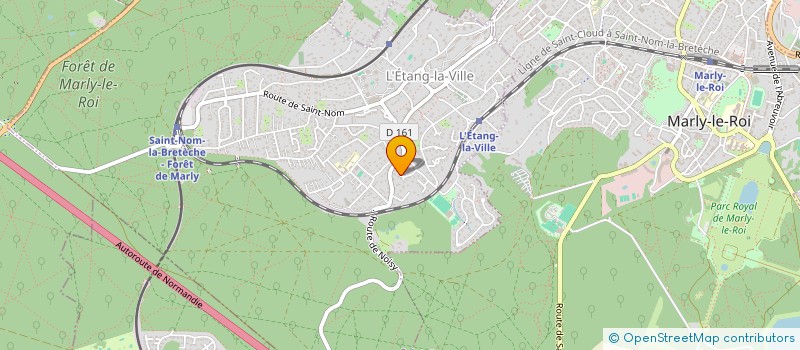 localisation de l'entreprise SCI DU MOULIN DE PLUVENCE  L'ETANG-LA-VILLE