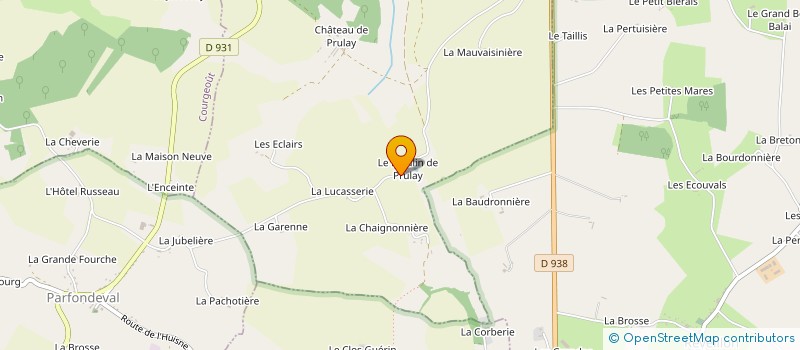 localisation de l'entreprise SCI DU MOULIN DE PRULAY à SAINT-LANGIS-LES-MORTAGNE