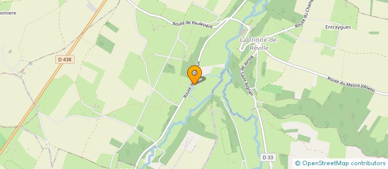 localisation de l'entreprise SCI DU MOULIN DE REVILLE  LA TRINITE-DE-REVILLE