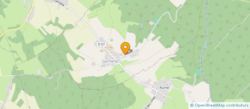 localisation de l'entreprise SCI DU MOULIN DE SACHY  GERNELLE