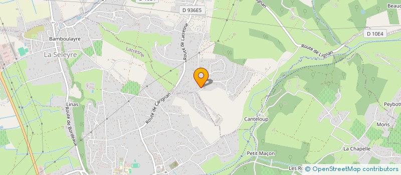 localisation de l'entreprise SCI DU MOULIN DE SONNEY  CARIGNAN-DE-BORDEAUX