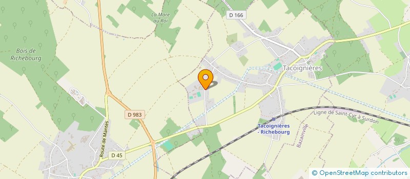 localisation de l'entreprise SCI DU MOULIN DE TESSE  FLEXANVILLE