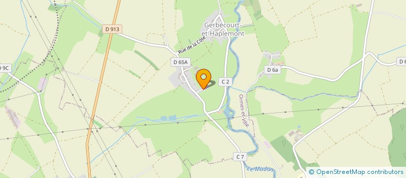 localisation de l'entreprise SCI DU MOULIN DE XAVOY  GERBECOURT-ET-HAPLEMONT