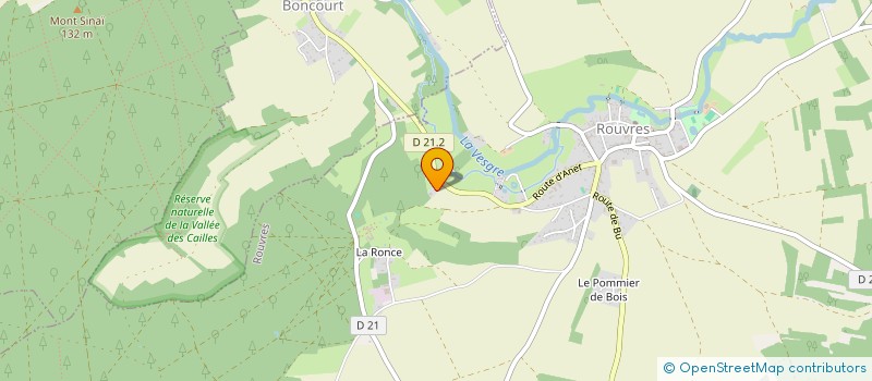 localisation de l'entreprise SCI DU MOULIN DES CHOUCAS à GUAINVILLE
