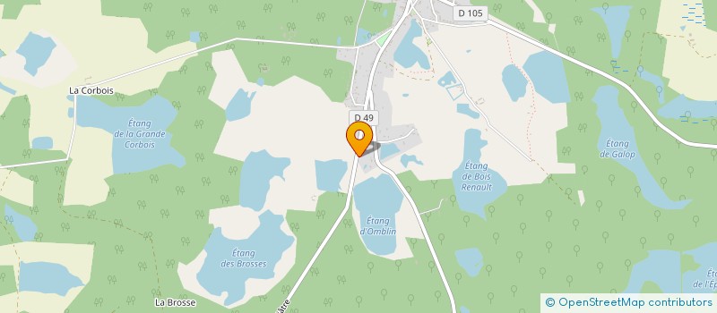 localisation de l'entreprise SCI DU MOULIN DES SABLES DE RE  SAINT-VIATRE