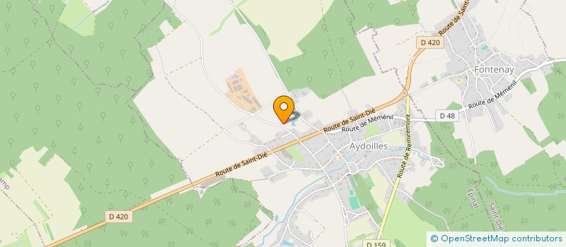 localisation de l'entreprise SCI DU MOULIN DSF  DOMPIERRE