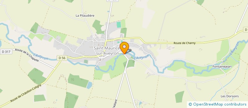 localisation de l'entreprise SCI DU MOULIN DU COURS à SAINT-MAURICE-SUR-AVEYRON