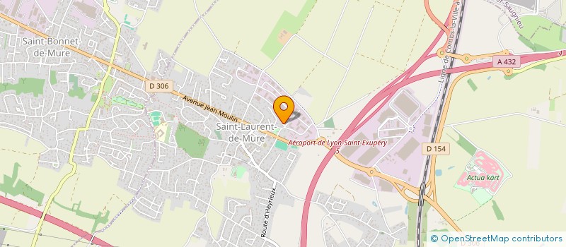 localisation de l'entreprise SCI DU MOULIN DU PONT  SAINT-BONNET-DE-MURE