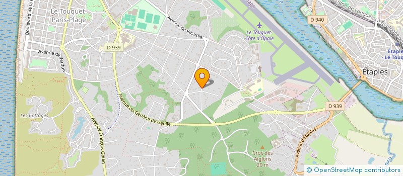 localisation de l'entreprise SCI DU MOULIN FOURNEAU  SAINT-AUBIN