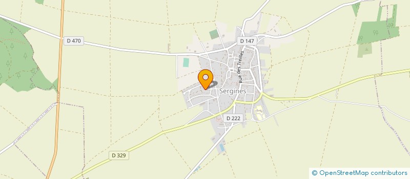 localisation de l'entreprise SCI DU MOULIN GALGI  SERGINES