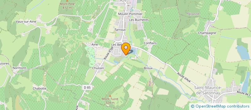 localisation de l'entreprise SCI DU MOULIN GANDIN à VIRE