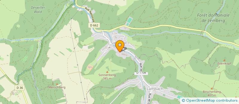 localisation de l'entreprise SCI DU MOULIN LEJEUNE  SIERSTHAL