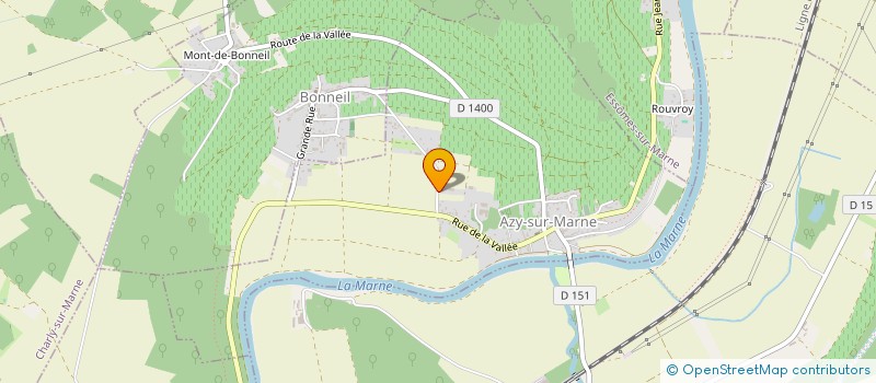 localisation de l'entreprise SCI DU MOULIN LUTON  AZY-SUR-MARNE