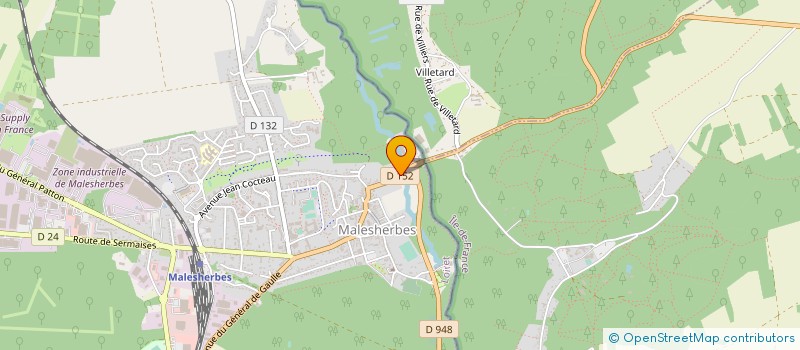 localisation de l'entreprise SCI DU MOULIN MIREBEAU à LE MALESHERBOIS