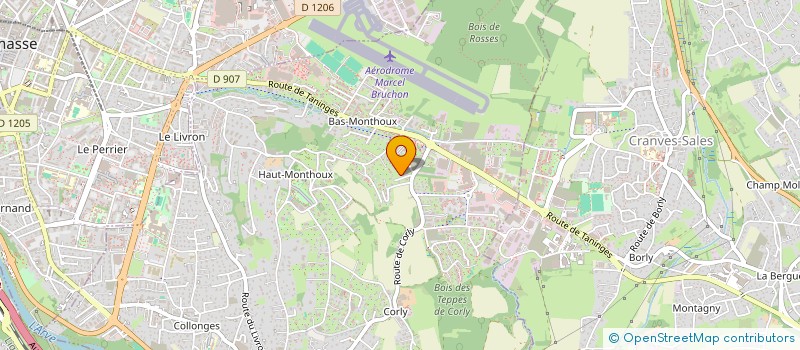 localisation de l'entreprise SCI DU MOULIN MOREY  VETRAZ-MONTHOUX