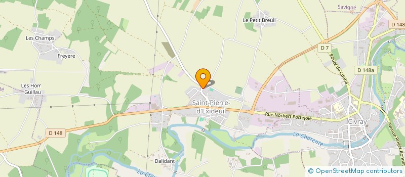 localisation de l'entreprise SCI DU MOULIN NEUF  VAL-DE-COMPORTE