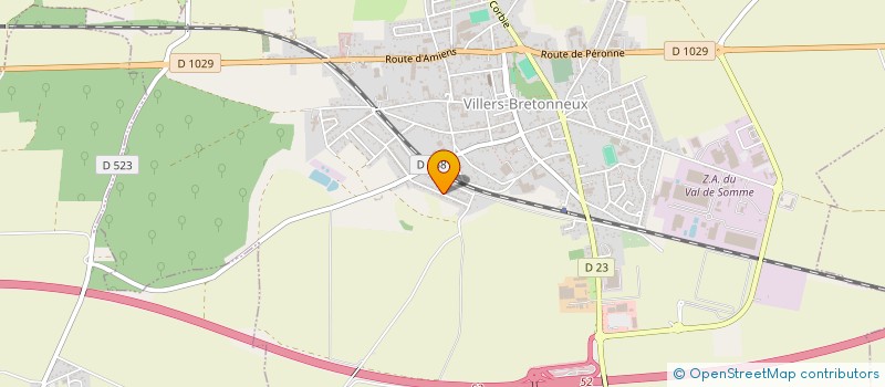 localisation de l'entreprise SCI DU MOULIN NEUF à VILLERS-BRETONNEUX