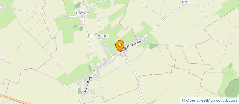 localisation de l'entreprise SCI DU MOULIN PIO  PIERREMONT