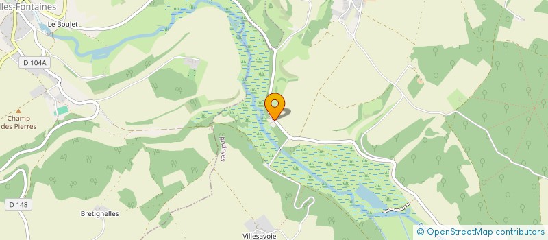 localisation de l'entreprise SCI DU MOULIN POINCON  ANDRYES