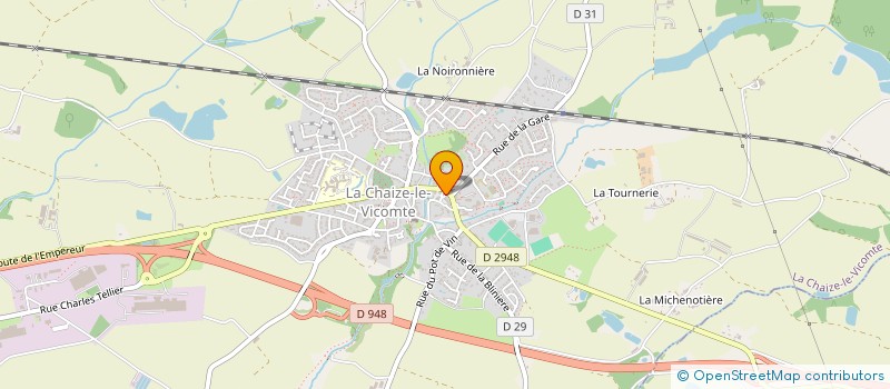 localisation de l'entreprise SCI DU MOULIN ROUGE  LA ROCHE SUR YON