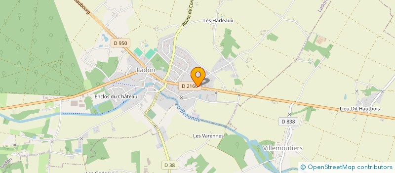 localisation de l'entreprise SCI DU MOULIN ROUTHION à LADON