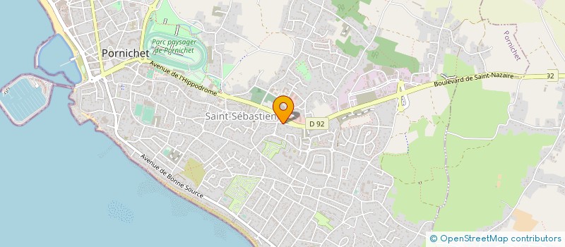 localisation de l'entreprise SCI DU MOULIN SAINT-JEAN à PORNICHET