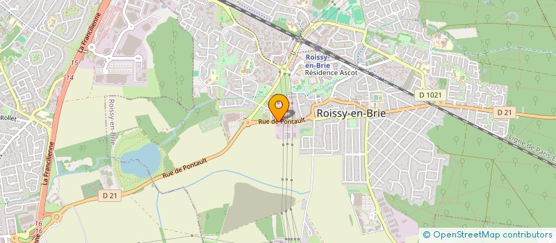 localisation de l'entreprise SCI DU MOULIN - SASS  ROISSY-EN-BRIE