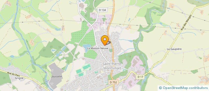 localisation de l'entreprise SCI DU MOULIN YOSO  BEAUPREAU-EN-MAUGES