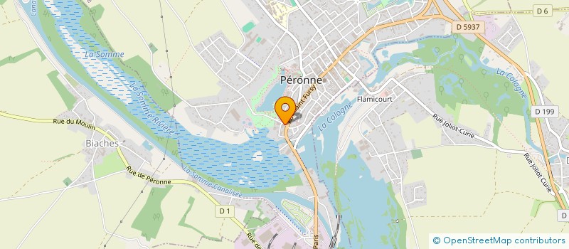 localisation de l'entreprise SCI DU MOULINET à PERONNE
