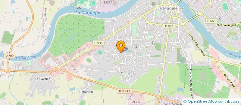 localisation de l'entreprise SCI DU MOULINIER à BERGERAC