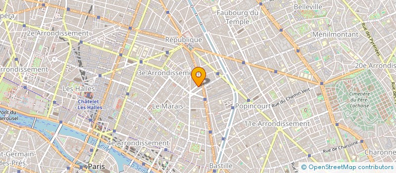 localisation de l'entreprise SCI DU MOURILLON  PARIS