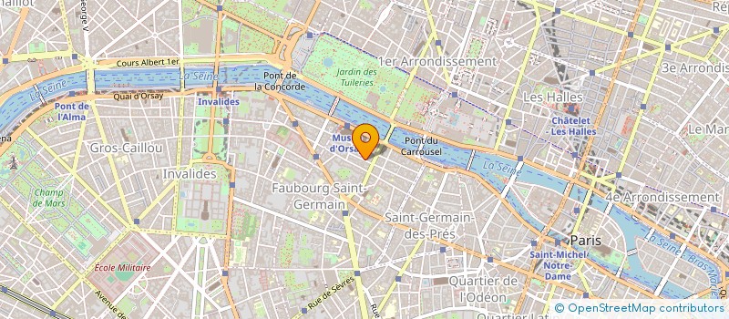 localisation de l'entreprise SCI DU MOUTILS à PARIS