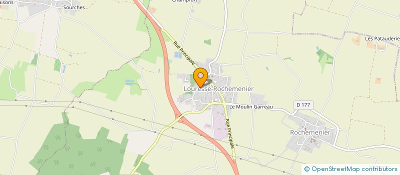 localisation de l'entreprise SCI DU MOUTON à LOURESSE-ROCHEMENIER