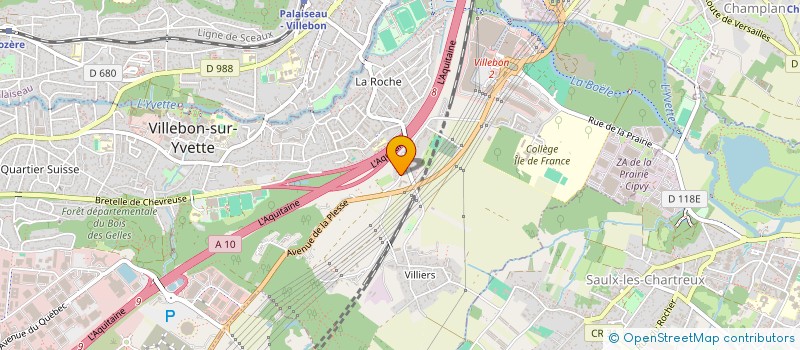 localisation de l'entreprise SCI DU MOYEN  VILLEBON-SUR-YVETTE