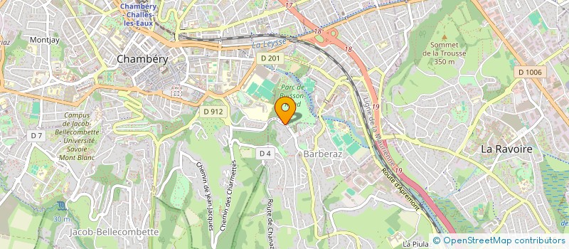 localisation de l'entreprise SCI DU MT ST MICHEL  BARBERAZ