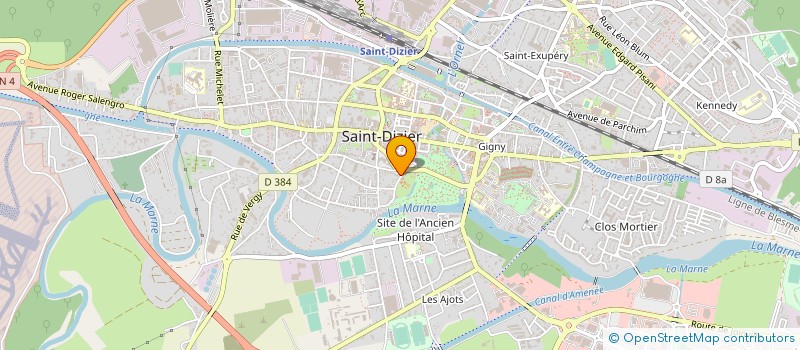 localisation de l'entreprise SCI DU MUGUET à SAINT-DIZIER