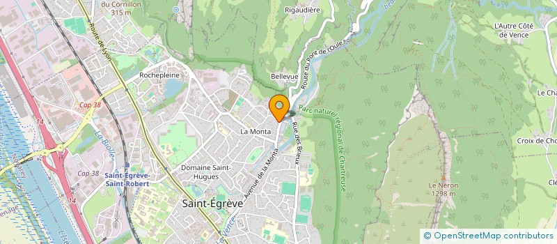 localisation de l'entreprise SCI DU MUGUET  SAINT-EGREVE