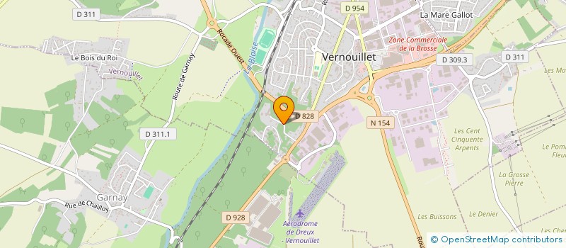localisation de l'entreprise SCI DU MUR à VERNOUILLET