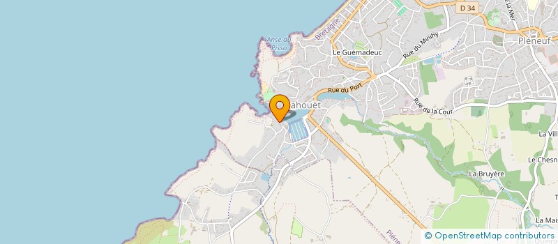 localisation de l'entreprise SCI DU MURIER  PLENEUF-VAL-ANDRE