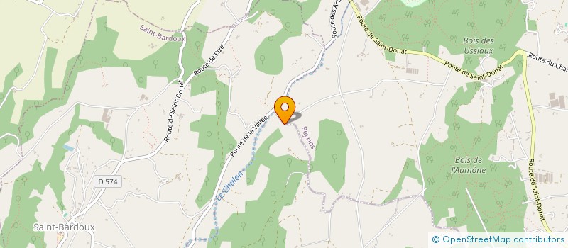 localisation de l'entreprise SCI DU MURIER  ROMANS-SUR-ISERE