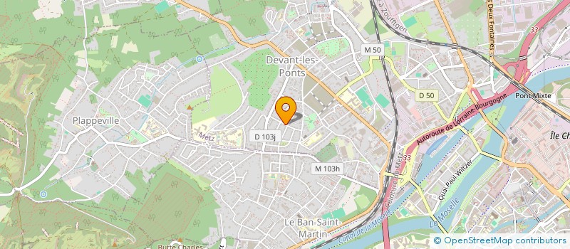 localisation de l'entreprise SCI DU N 13 R DES MIRABELLES  METZ