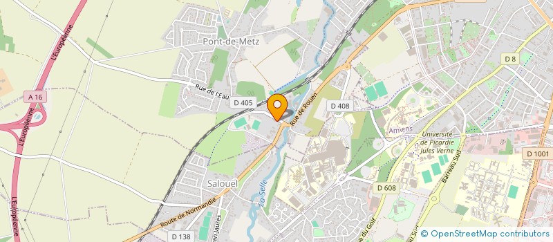 localisation de l'entreprise SCI DU N 2 BIS RUE PAUL SAUTAI  PONT-DE-METZ