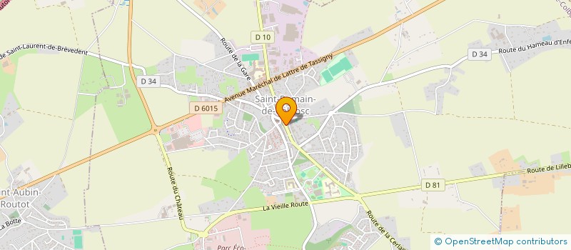 localisation de l'entreprise SCI DU N 32 DE LA PLACE THEODULE BENOIST  SAINT-ROMAIN-DE-COLBOSC