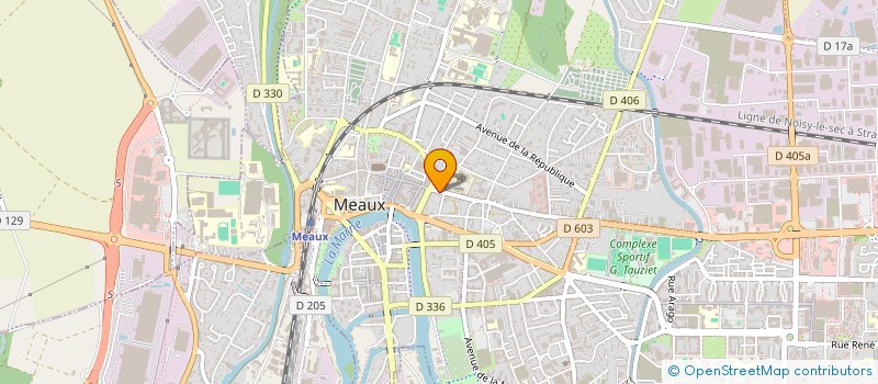 localisation de l'entreprise SCI DU N° 8 DE LA PLACE HENRI IV à MEAUX