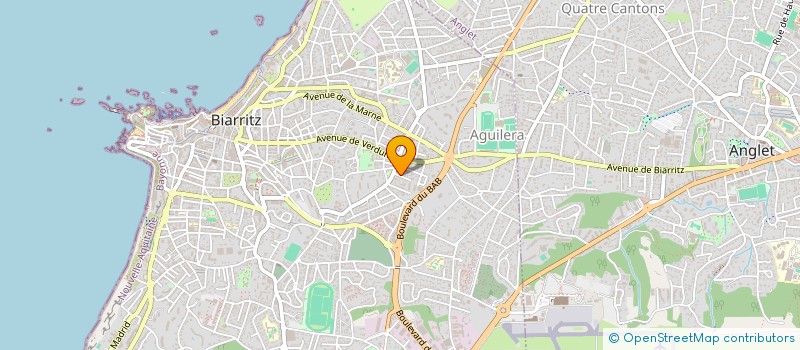 localisation de l'entreprise SCI DU N°7 RUE CAMBARRE à BIARRITZ