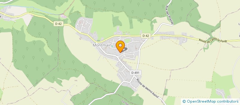 localisation de l'entreprise SCI DU NAN  LE MESNIL-ESNARD