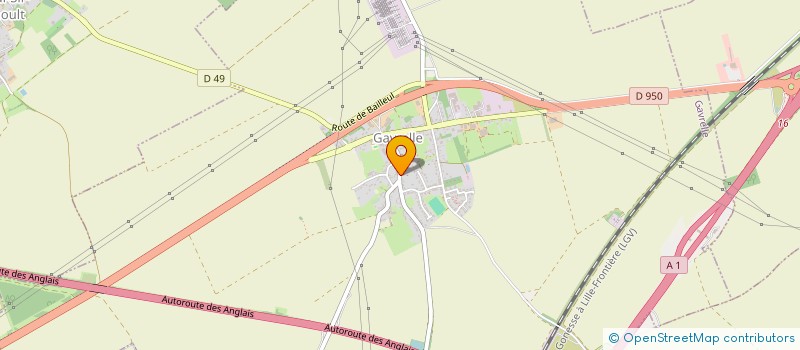 localisation de l'entreprise SCI DU NANDINA  GAVRELLE