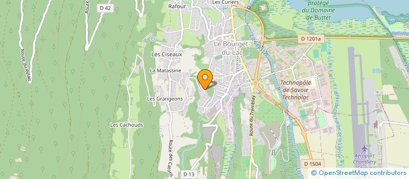 localisation de l'entreprise SCI DU NANT  LE BOURGET-DU-LAC