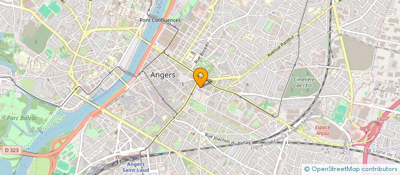 localisation de l'entreprise SCI DU NAU à ANGERS