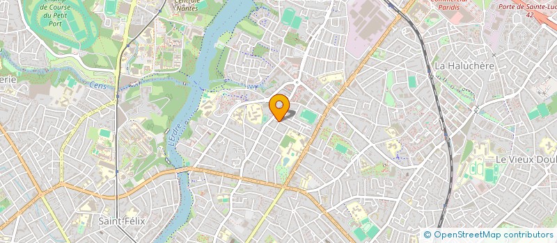 localisation de l'entreprise SCI DU NAU  NANTES